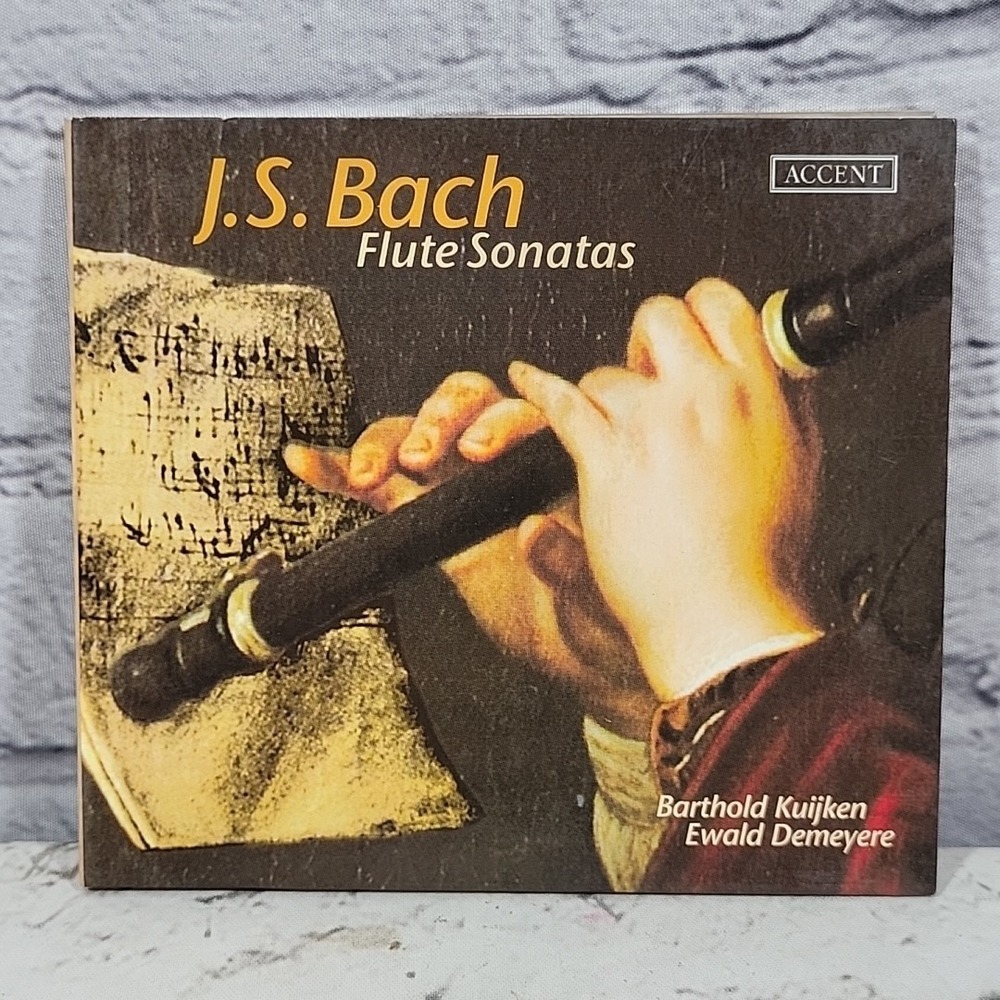J.s. Bach: Flute Sonatas (BWV 1030, 1032-1035) Ewald Demeyere (CD)